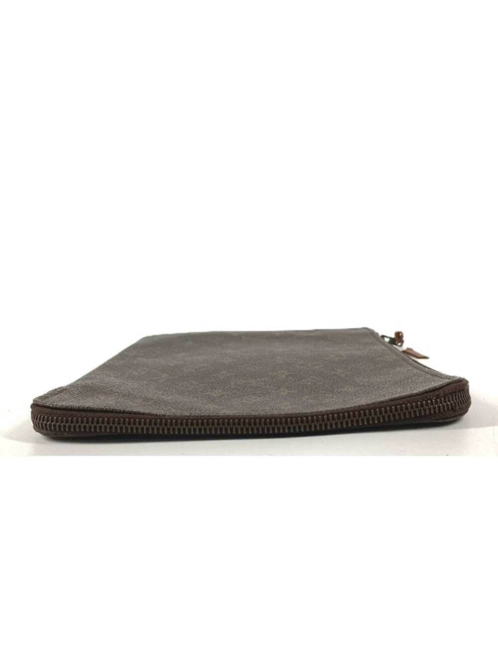 Louis Vuitton Clutch Posh Documan 30 Monogram Canvas Brown - Picture 4 of 9